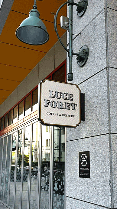 빛의 숲 ‘루체 포레’(Luce foret) 카페 전경